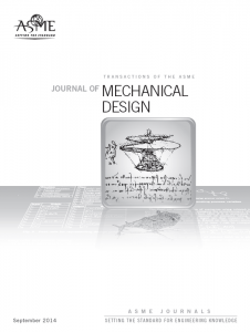 Journal of Mechanical Design cover